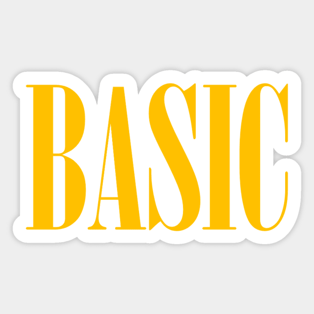 Basic Sticker by AstroRisq